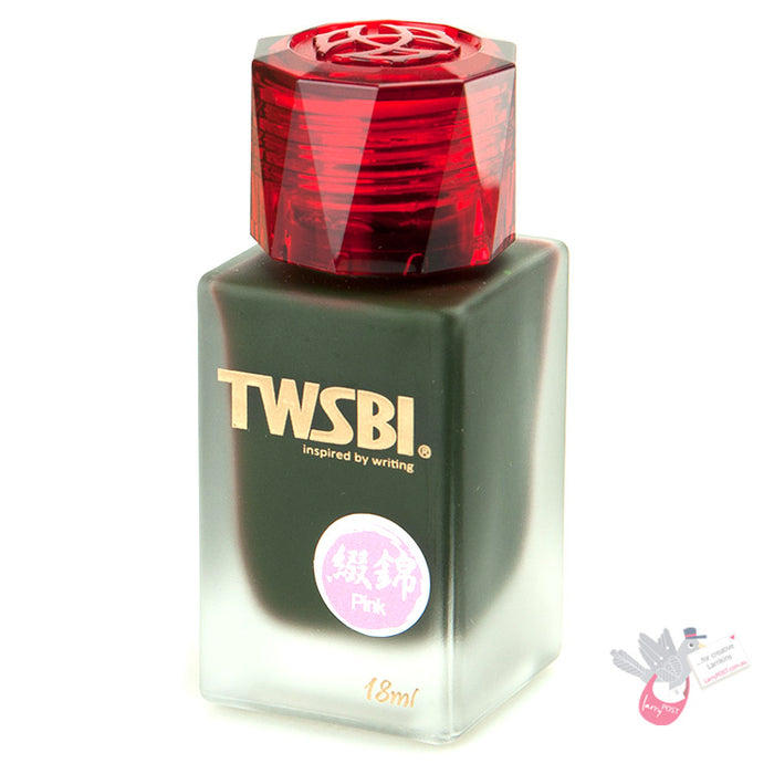TWSBI 1791 Fountain Pen Ink - Pink - 18mL