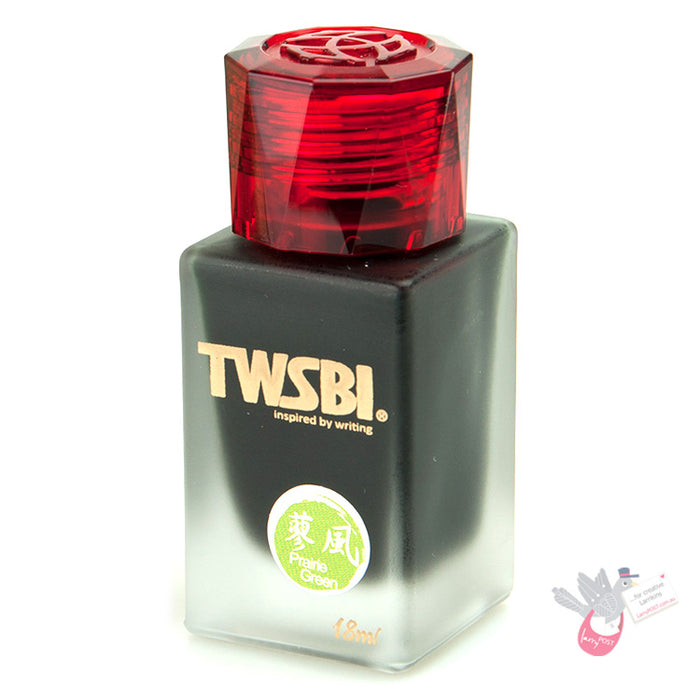 TWSBI 1791 Fountain Pen Ink - Prairie Green - 18mL