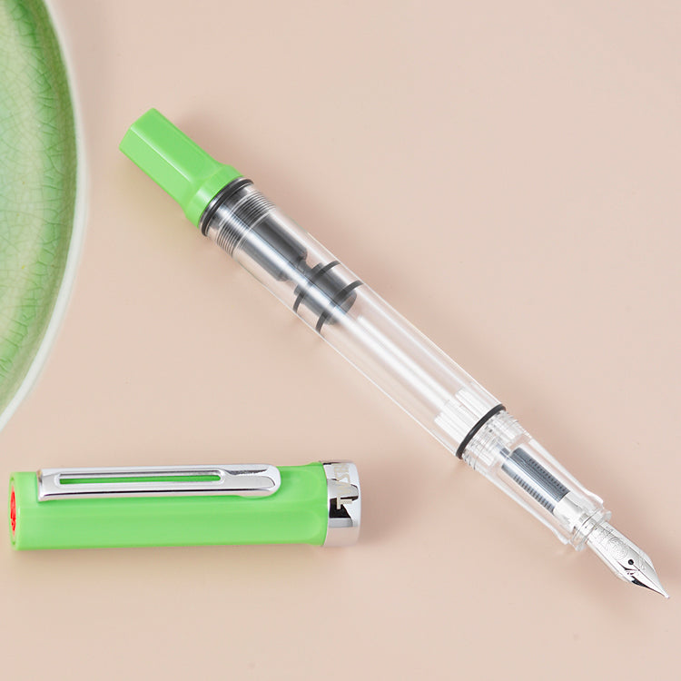TWSBI Eco Fountain Pen - Matcha Green -1.1mm Italic (stub) Nib