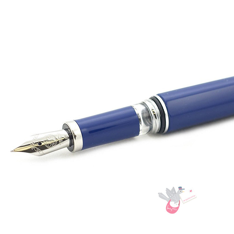 TWSBI Classic Fountain Pen - Sapphire Blue - Medium Nib