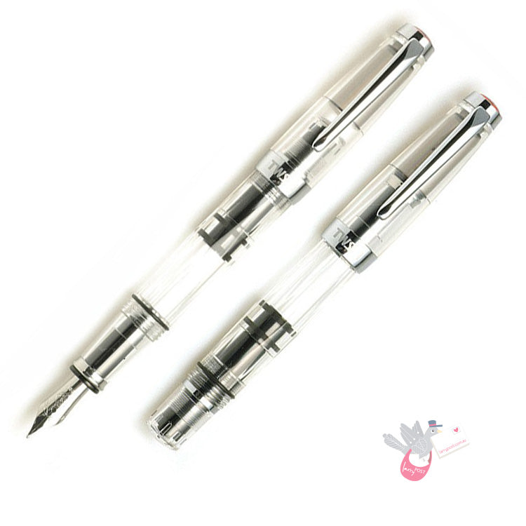 TWSBI Diamond Mini Clear Fountain Pen - Clear - Extra Fine Nib