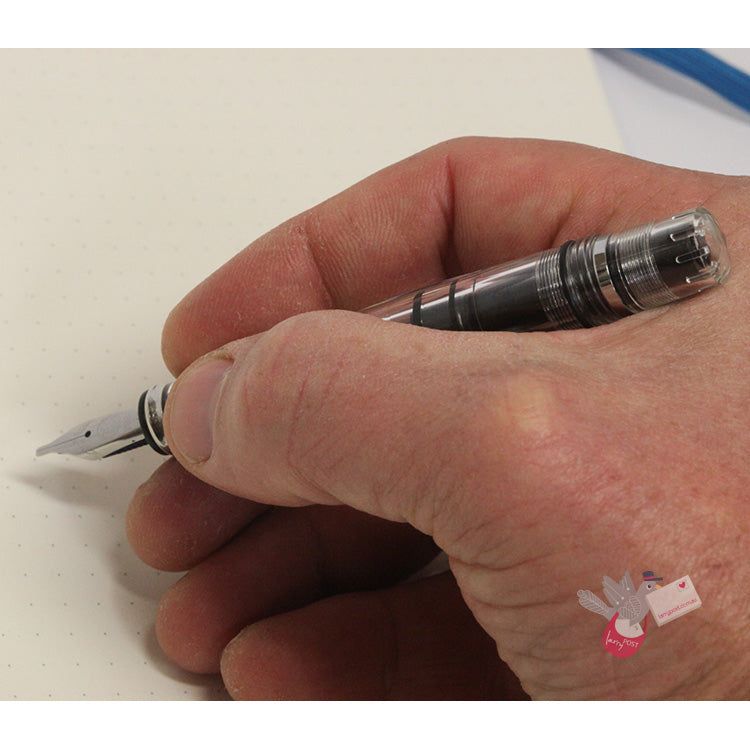 TWSBI Diamond Mini Clear Fountain Pen - Clear - Medium Nib