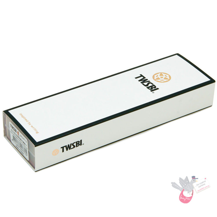 TWSBI Eco Fountain Pen - White with Rose Gold - Fine Nib