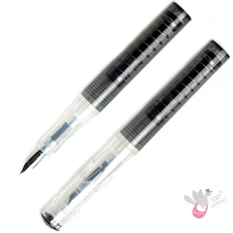 TWSBI GO Fountain Pen - Spring Load Mechanism - Smoke Colour