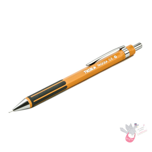 TWSBI JR Pagoda Fixed Pipe Mechanical Pencil - 0.5mm - Marmalade