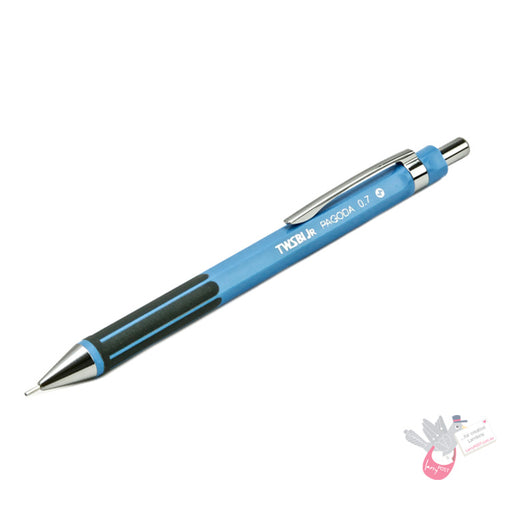 TWSBI JR Pagoda Fixed Pipe Mechanical Pencil - 0.7mm - Blue