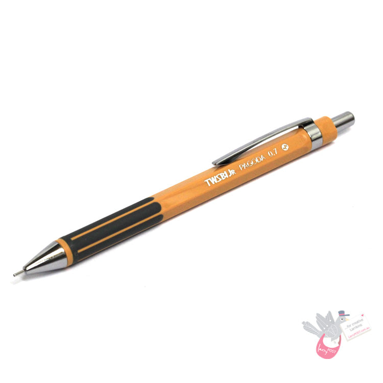TWSBI JR Pagoda Fixed Pipe Mechanical Pencil - 0.7mm - Marmalade