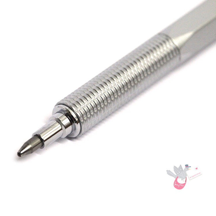 TWSBI Precision Ballpoint Pen - 1.0mm - Matt Silver