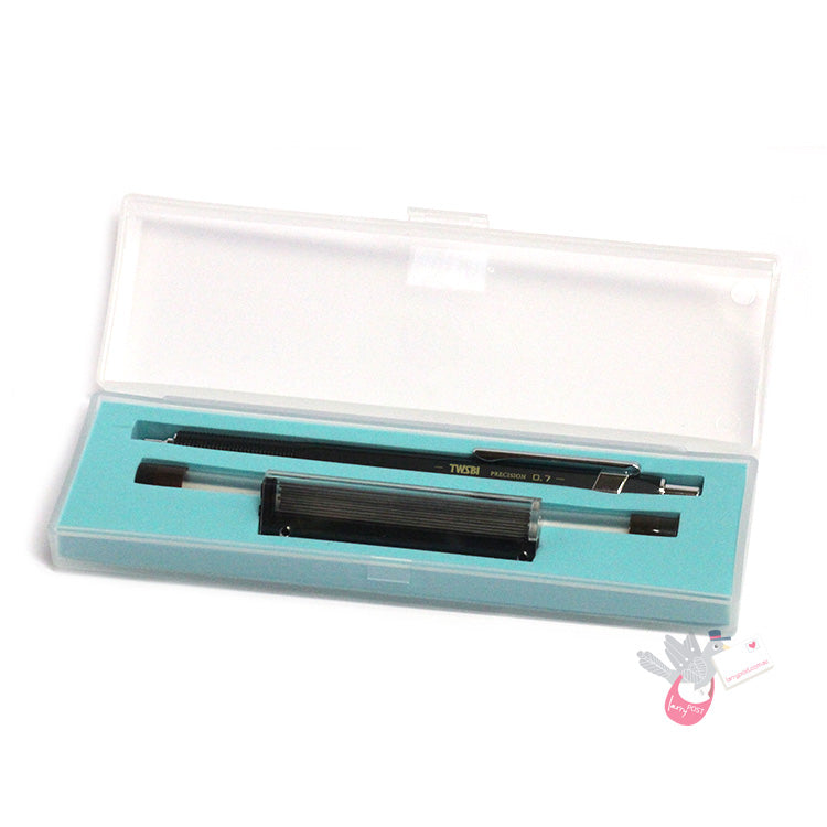 TWSBI Precision Retractable (RT) Pipe Mechanical Pencil - 0.7mm - Black