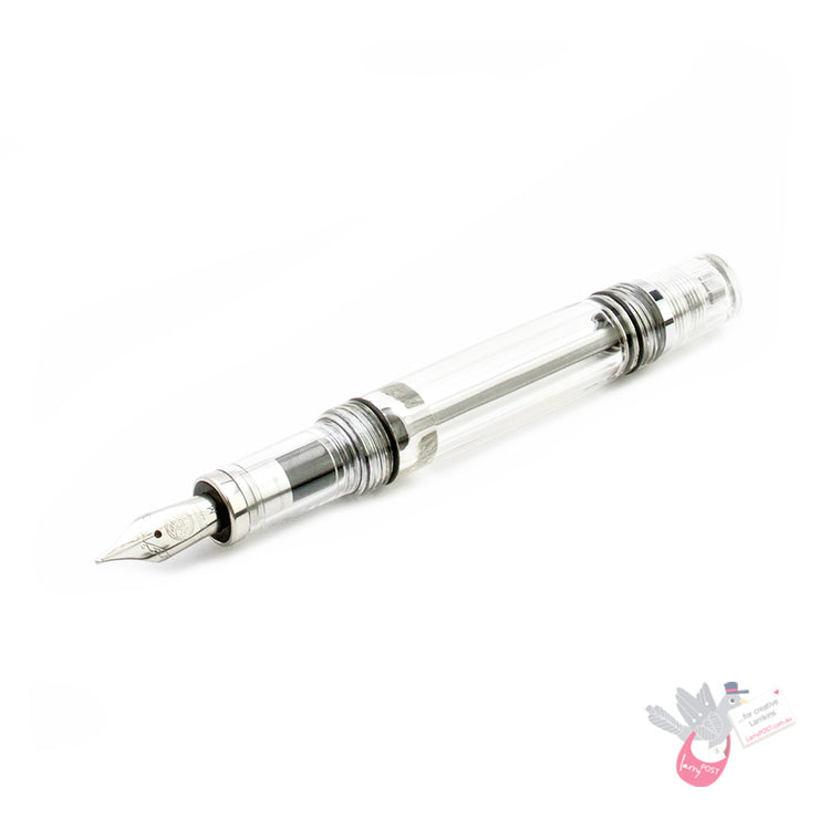 TWSBI Vac Mini Fountain Pen - Clear - Fine Nib