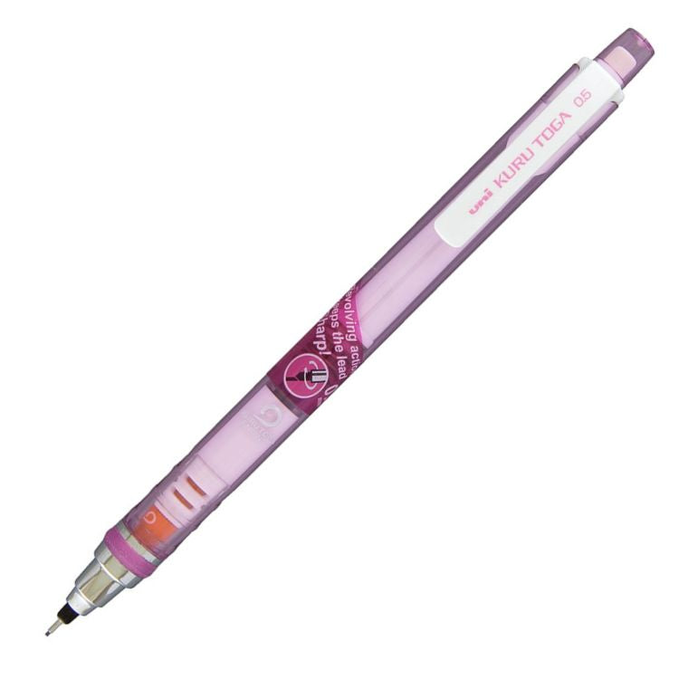 UNI Kuru Toga Mechanical Pencil - 0.5mm - Pink