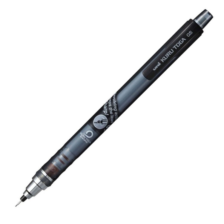 UNI Kuru Toga Mechanical Pencil - 0.5mm - Smoke