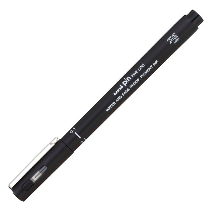 UNI PIN Fine Line Pen - 0.1 - Black