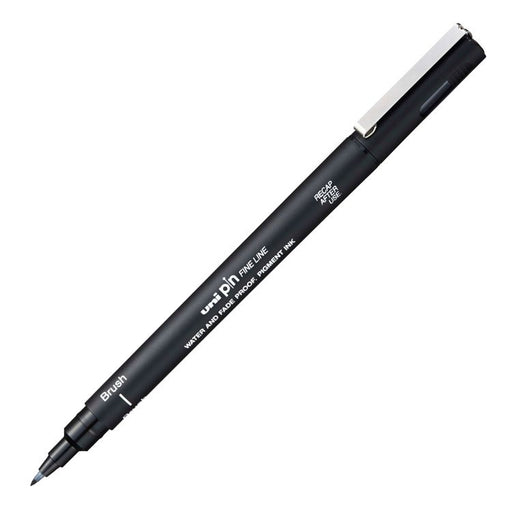 UNI PIN Fine Line Pen - Brush Tip - Black