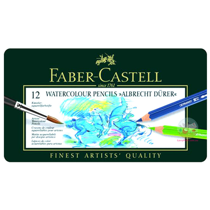FABER-CASTELL Albrecht Durer Artists Watercolour Pencils - Tin of 12