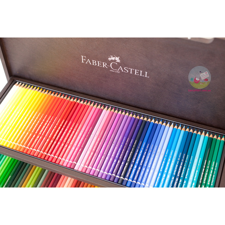 FABER-CASTELL Albrecht Durer Artists Watercolour Pencils - Wooden Box set of 120 *Ships free AU Regular Post only*