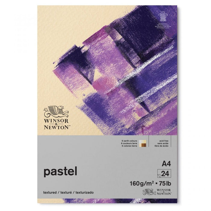 WINSOR & NEWTON Pastel Pad - 160gsm - 9 x 12" - 24 Sheets - Earth Colours