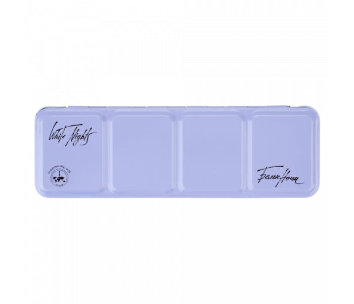 WHITE NIGHTS Empty Metal Palette (Holds 21 Full Pans) - Light Purple