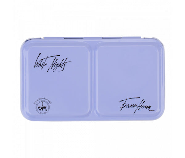 WHITE NIGHTS Empty Metal Palette (Holds 12 Full Pans) - Light Purple