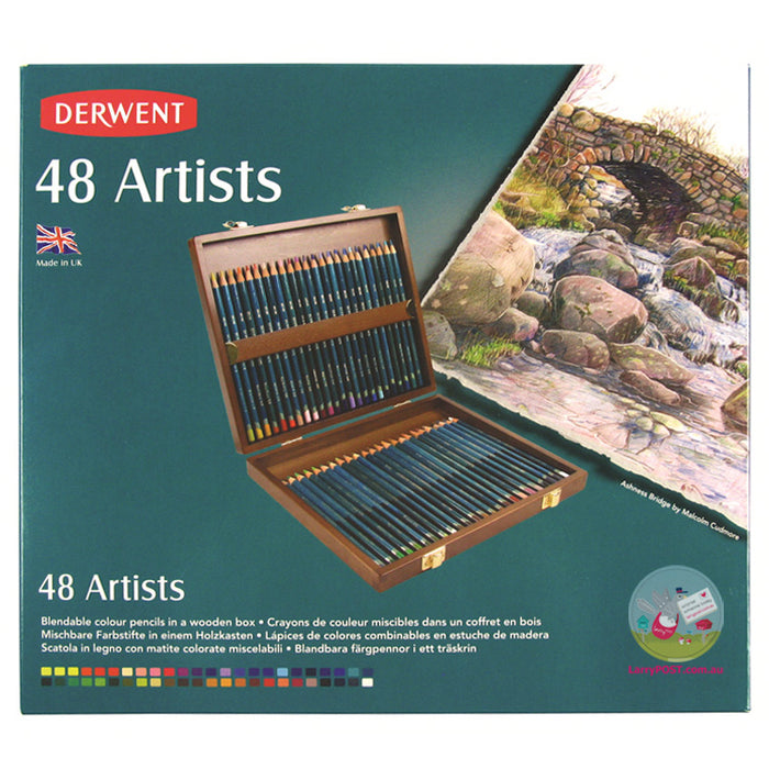 DERWENT Artist Wooden Box 48