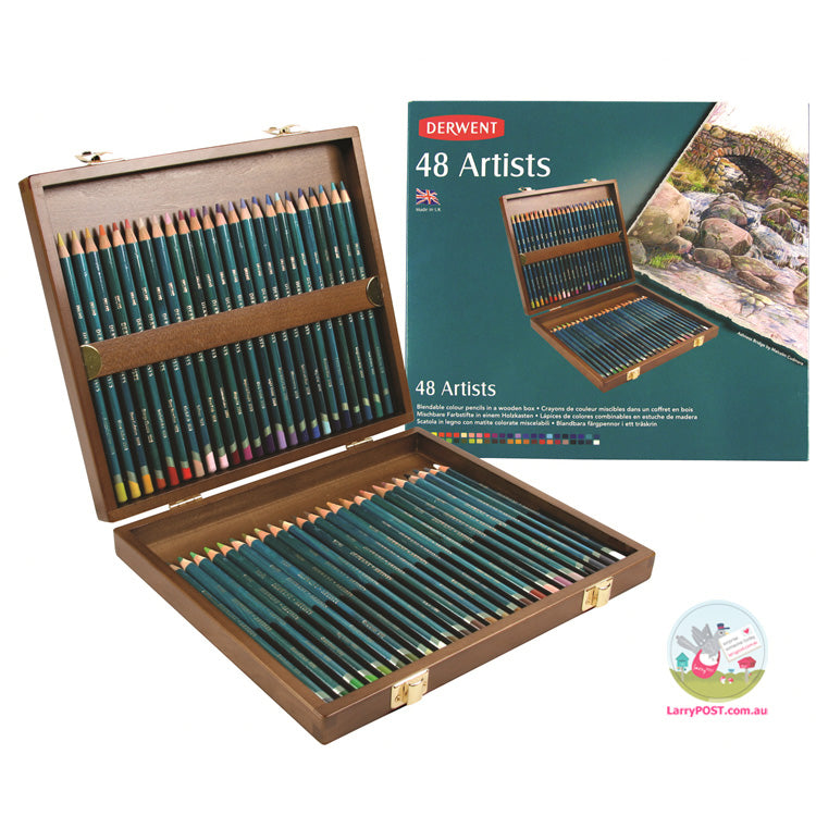 DERWENT Artist Wooden Box 48