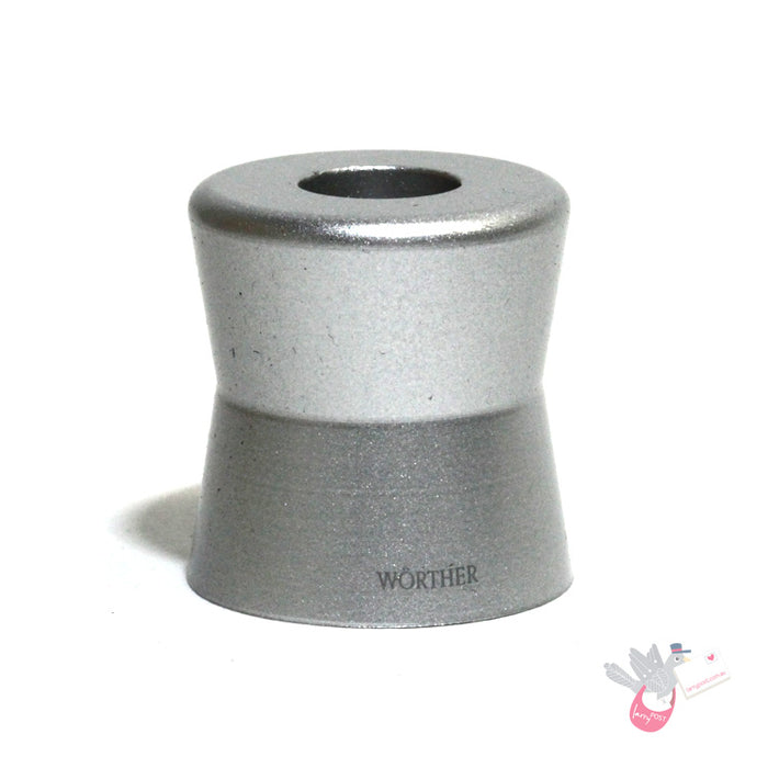 WORTHER Compact Pencil Sharpener and Stand - Aluminium