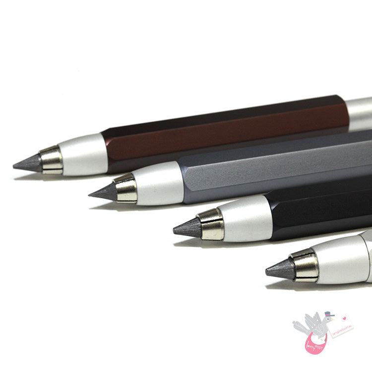 WORTHER Compact Mechanical Pencil 5.6mm - Mocca Anodised Aluminium