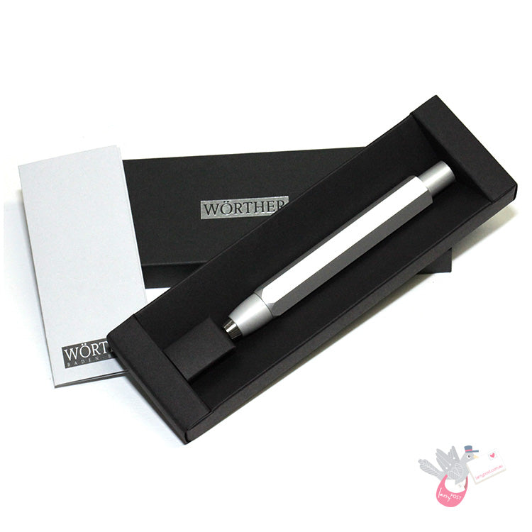 WORTHER Compact Mechanical Pencil 5.6mm - Anodised Aluminium