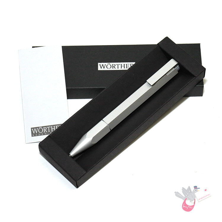 WORTHER Compact Mechanical Pencil 0.5mm - Anodised Aluminium