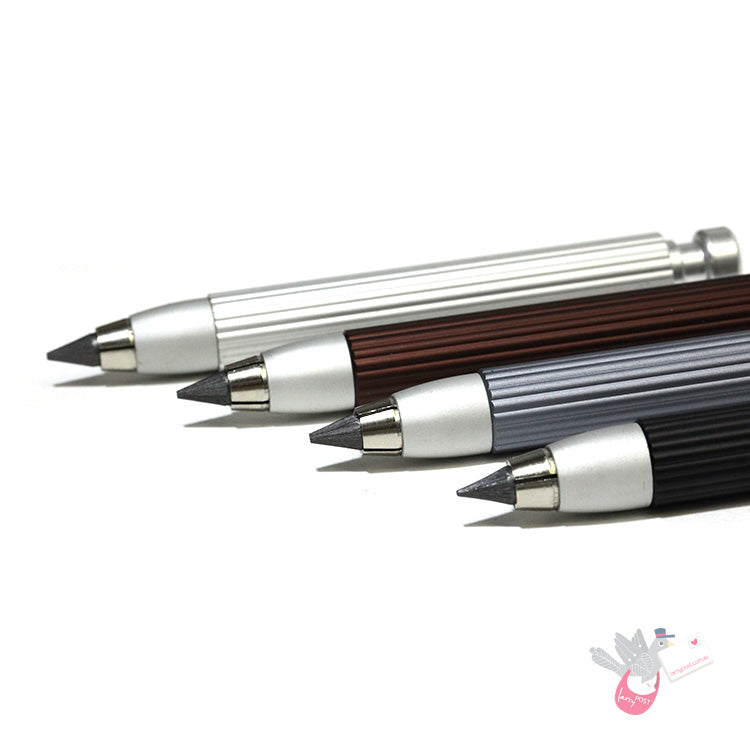 WORTHER Profil Mechanical Pencil 5.6mm - Black Aluminium