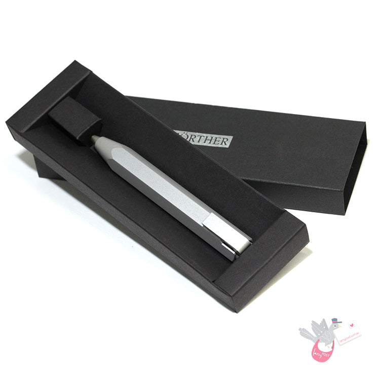 WORTHER Shorty Mechanical Pencil 3.15mm - Anodised Aluminium - WORTHER