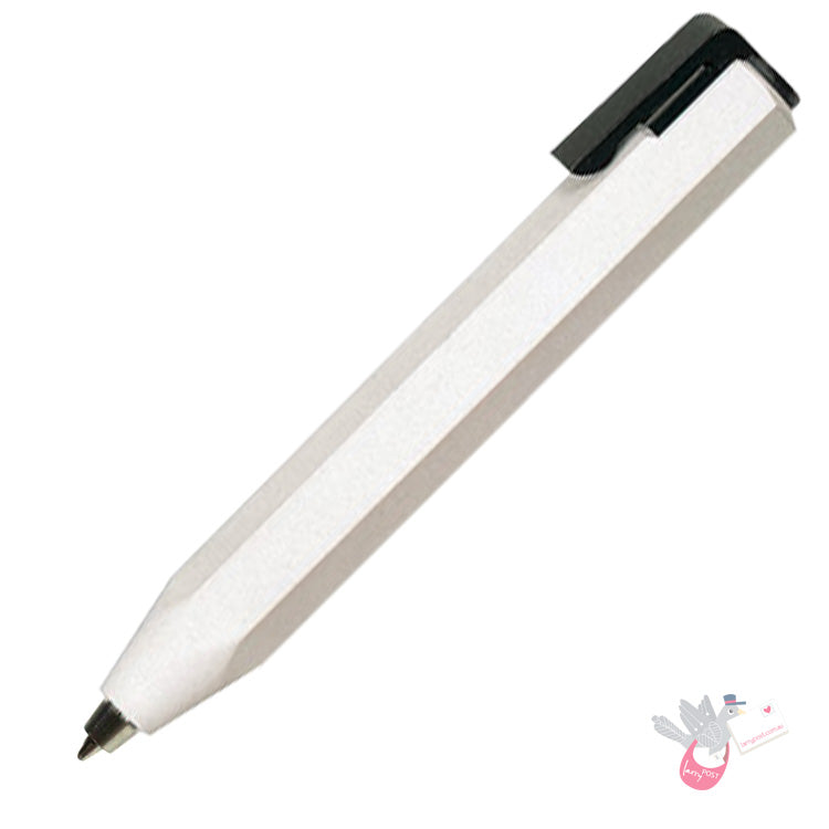 WORTHER Shorty Ballpoint Pen - White