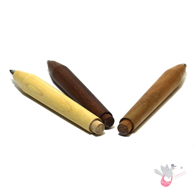 WORTHER Wood Round Mechanical Pencil 3.15mm - Plum