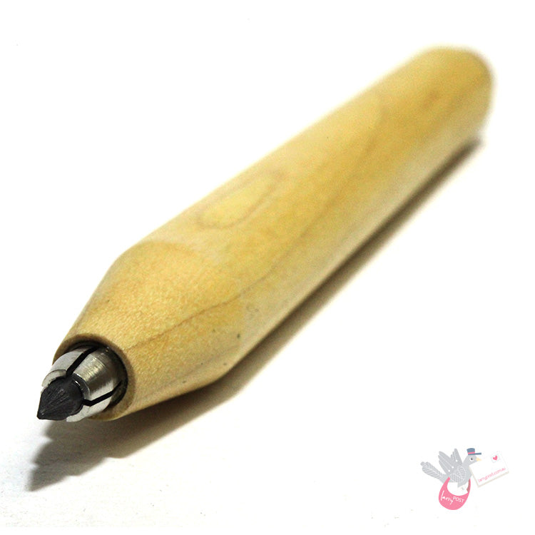 WORTHER Wood Round Mechanical Pencil 3.15mm - Maple