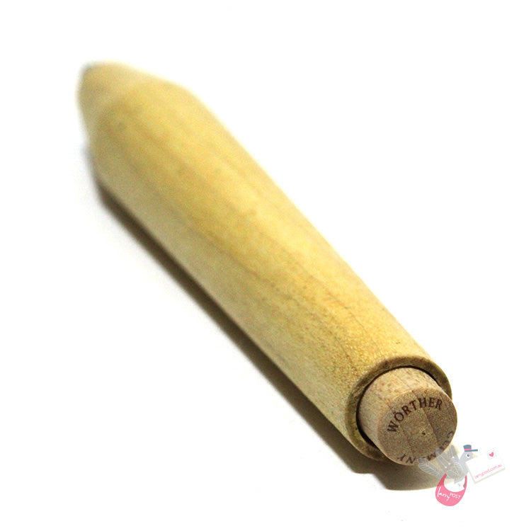 WORTHER Wood Round Mechanical Pencil 3.15mm - Maple
