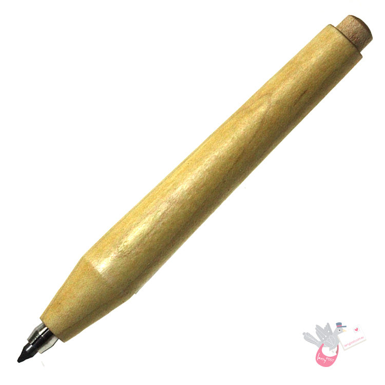 WORTHER Wood Round Mechanical Pencil 3.15mm - Maple