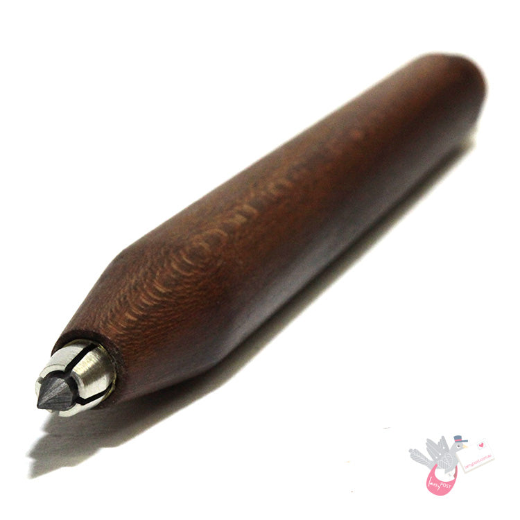 WORTHER Wood Round Mechanical Pencil 3.15mm - Plum