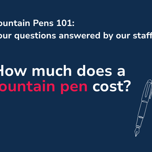 How much does a fountain pen cost?