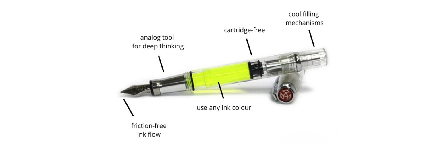 5 reasons to use a fountain pen