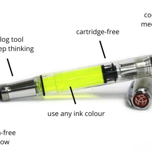 If I put a fountain pen in your hand ...