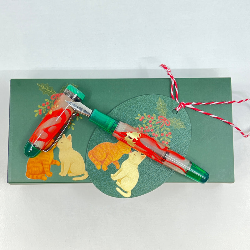 OPUS 88 Fountain Pen - Jazz Under the Mistletoe - Fine Nib (Limited Edition)