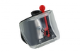 KUM Black Widow Professional Cosmetic Pencil Sharpener (for Round or Sharp point)