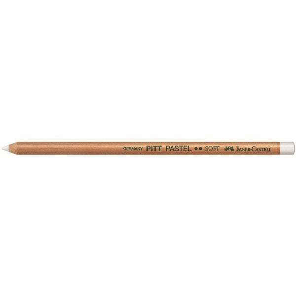 FABER-CASTELL - PITT Artist's Pencils - Pastels - White (Medium) - Single