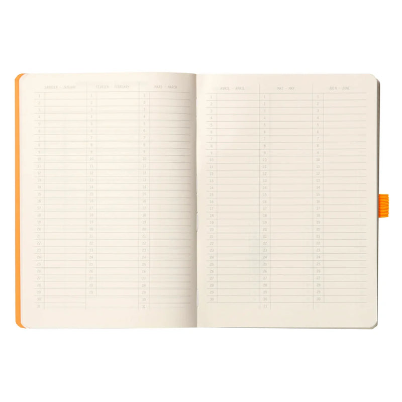 RHODIA Rhodiarama Goalbook - Soft Cover - A5 - Dotted - Black