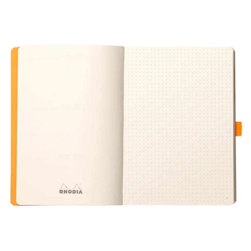 RHODIA Rhodiarama Goalbook - Soft Cover - A5 - Dotted - Black