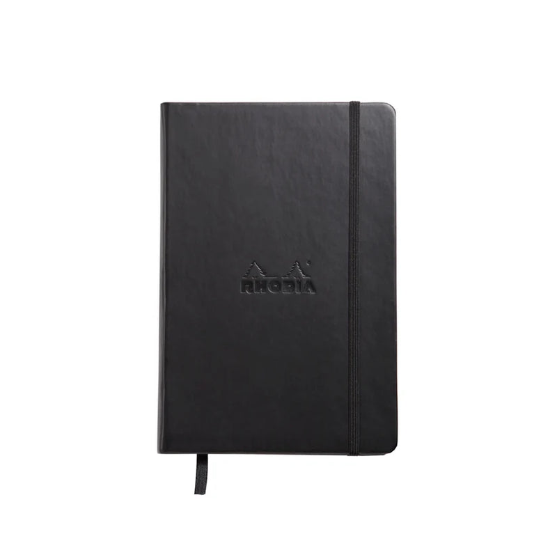 RHODIA Rhodiarama Classic Hard Cover Notebook - A5 - Ruled - Black