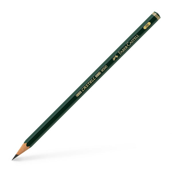 FABER-CASTELL Series 9000 Graphite Pencil - 2B