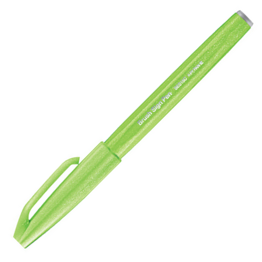PENTEL Brush Sign Pen - Light Green