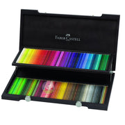 FABER-CASTELL Polychromos Coloured Pencils - Wooden box of 120