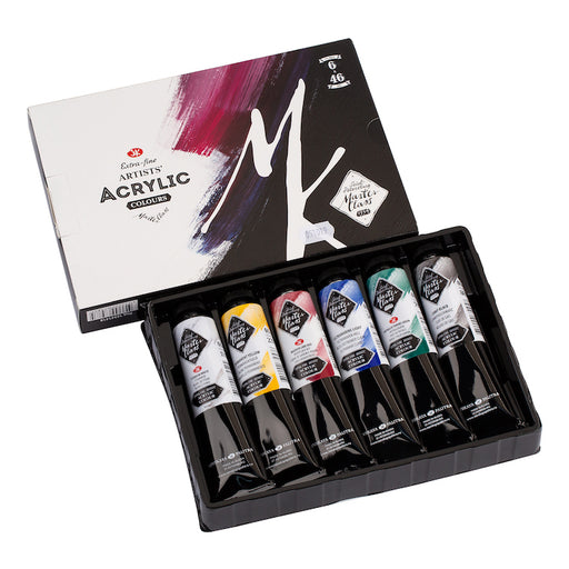 NEVSKAYA PAILTRA Masterclass Extra-Fine Artists Acrylics - 6 x 46mL